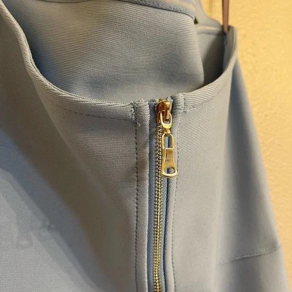 Baby Light Blue Body con Bandage  Fishtail Party Formal Dress Wedding Guest - Picture 6 of 9